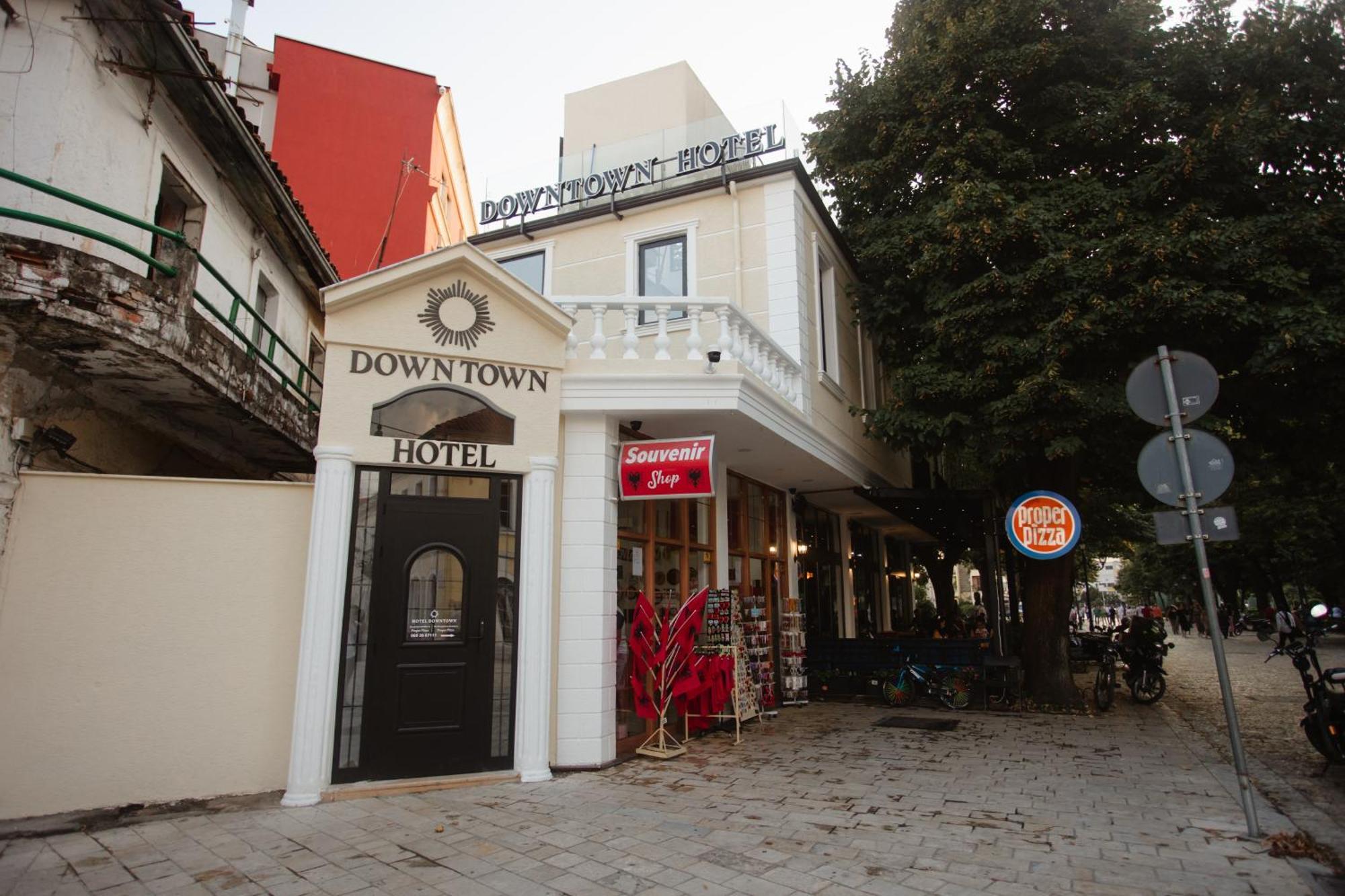Downtown Hotel Shkodra Kültér fotó