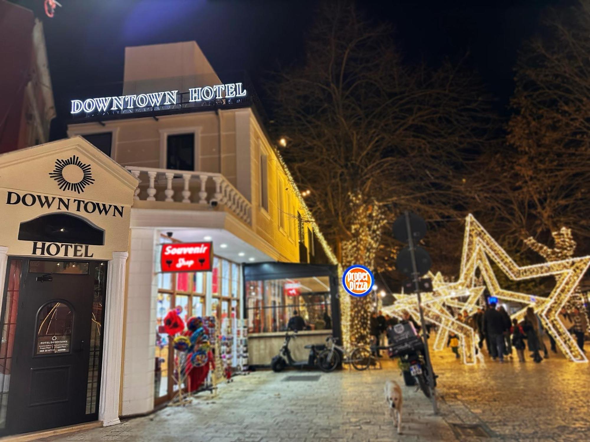 Downtown Hotel Shkodra Kültér fotó